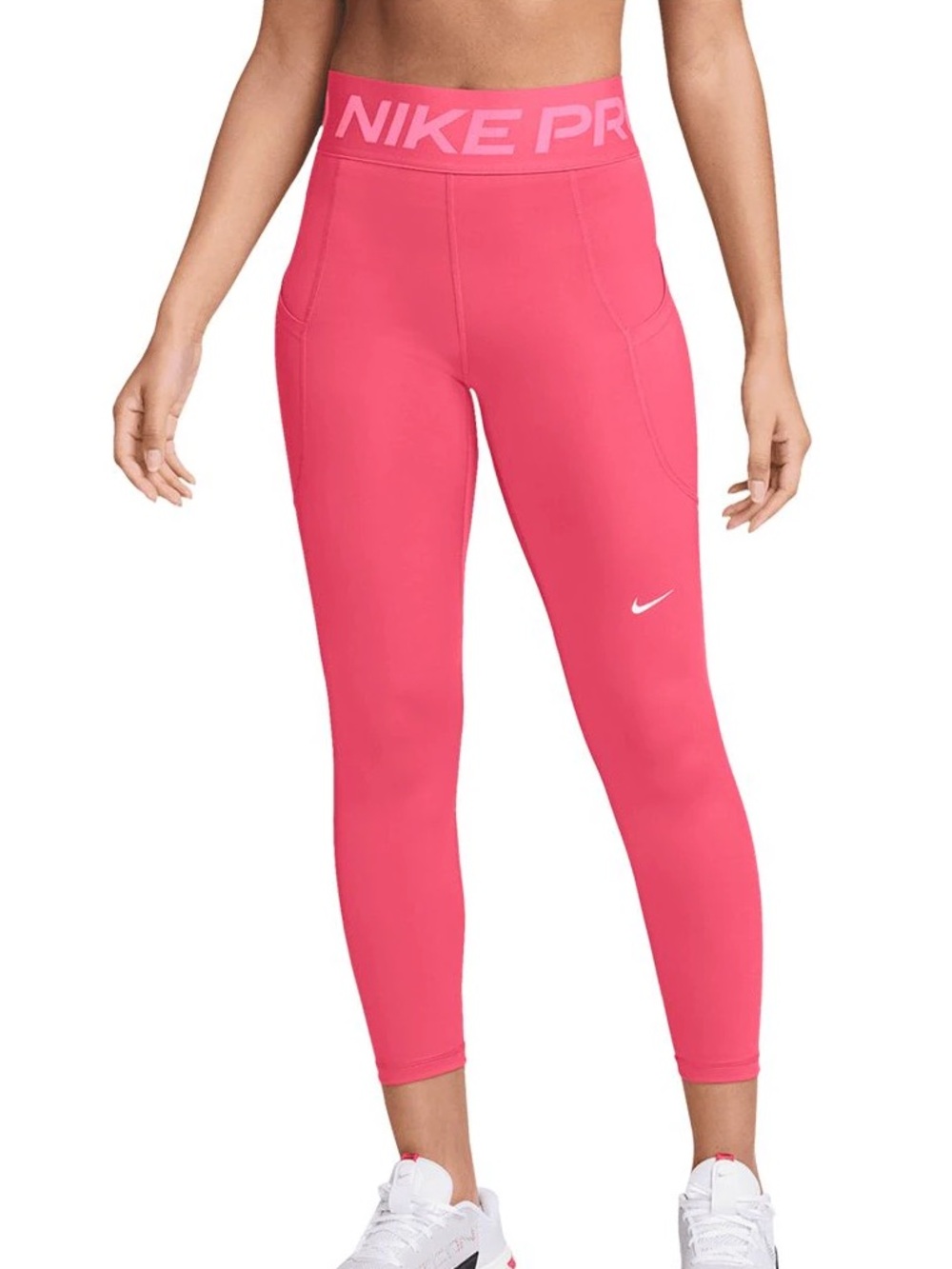 Nike Pro Dri Fit Pink High-Rise Leggings XS
